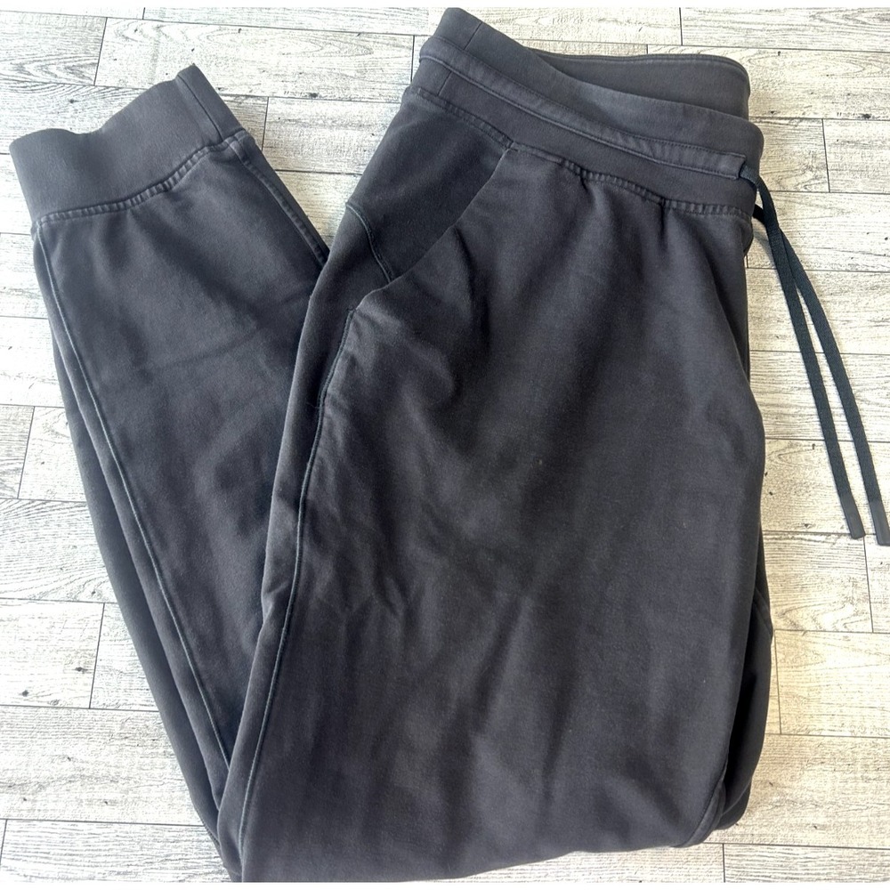 Lululemon Ready To Fleece Joggers Women's Size 12 Gray Sweatpants Pants Athletic